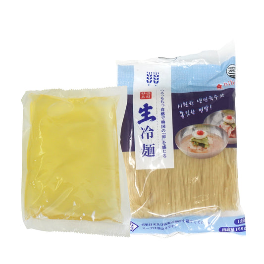 (韓国冷麺) 水冷麺(1人前 / 麺160g・スープ300ml) - 韓国惣菜bibim'ネットストア