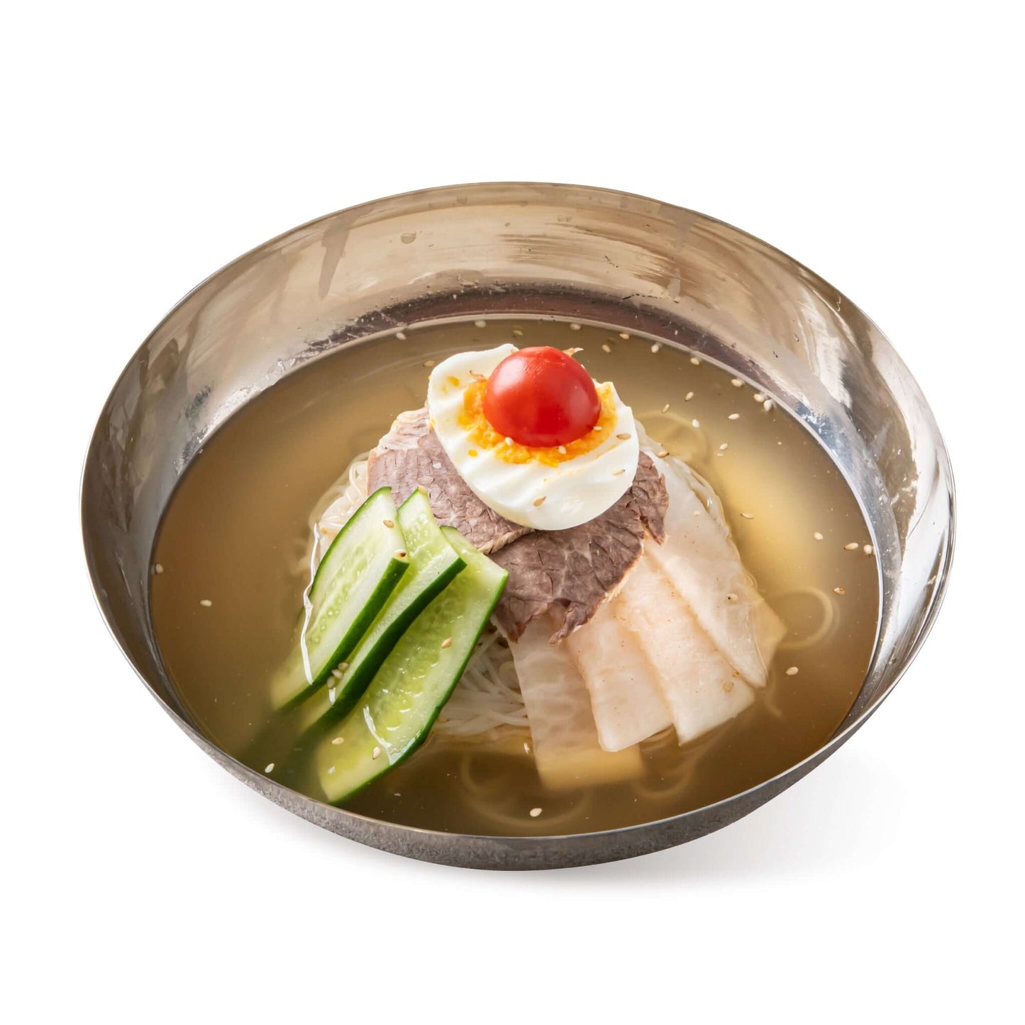 (韓国冷麺) 水冷麺(1人前 / 麺160g・スープ300ml) - 韓国惣菜bibim'ネットストア