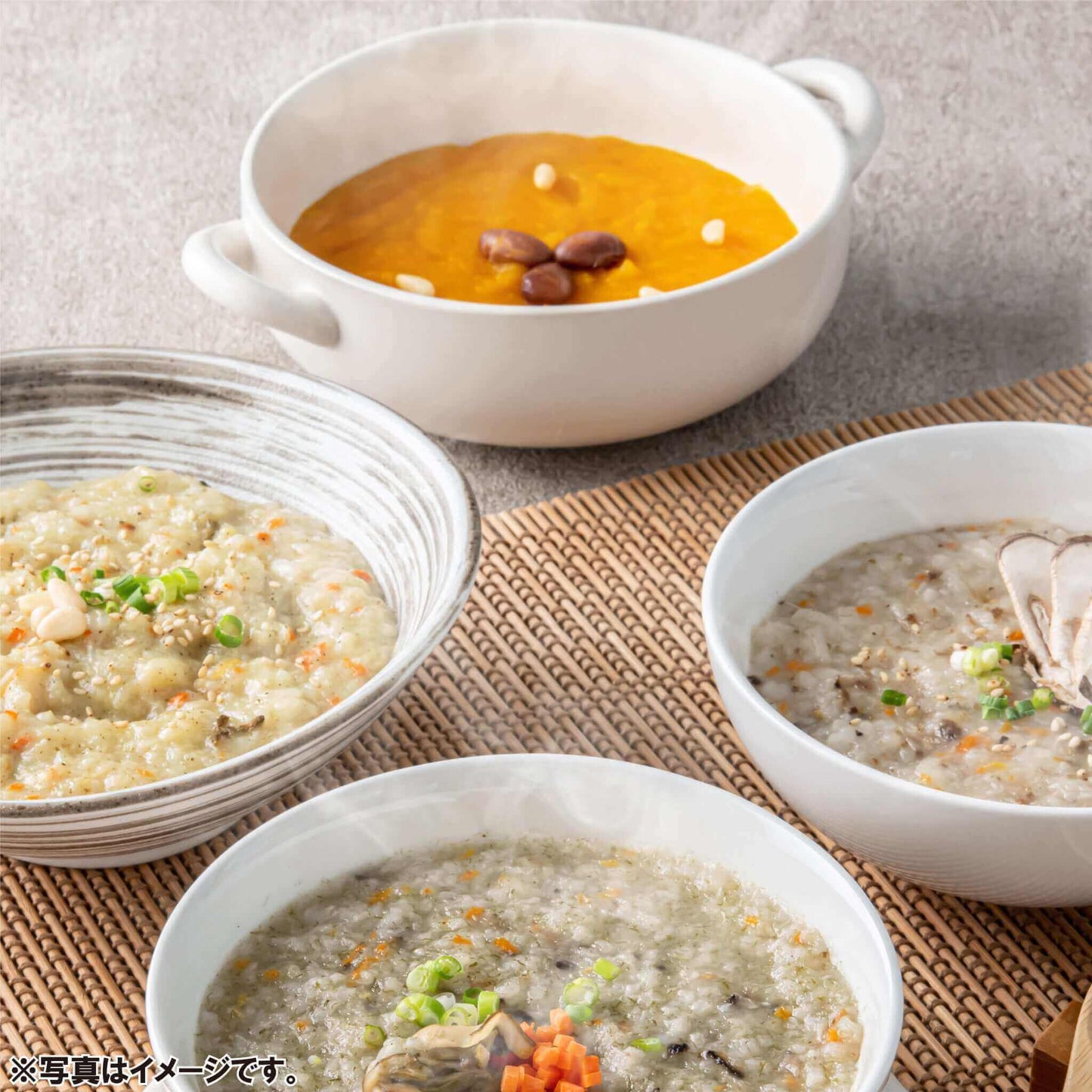 かぼちゃたっぷりお粥(1人前 / 300g) - 韓国惣菜bibim'ネットストア