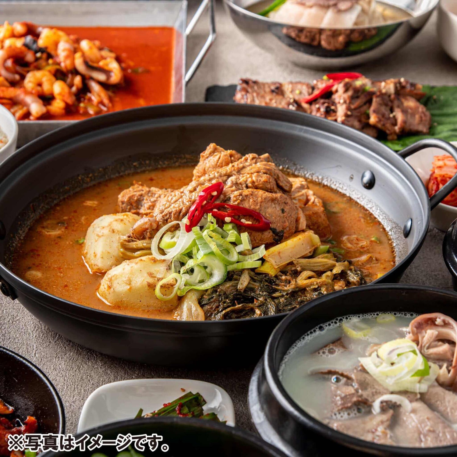 カムジャタン 감자탕 (1kg / 2～3人前) - 韓国惣菜bibim'ネットストア