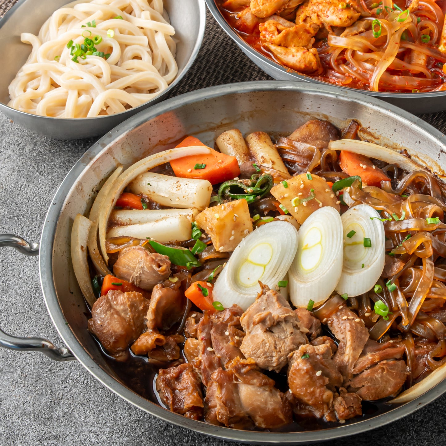 スープチムタク(醬油) 국물찜닭(간장) (900g 2~3人前)