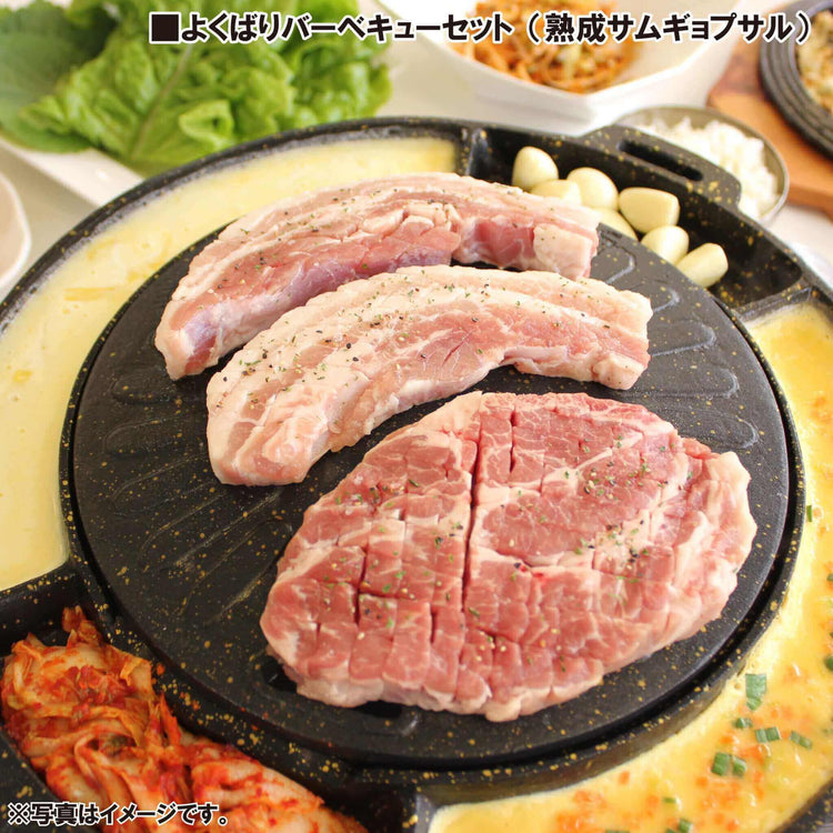 韓国料理 通販 豚カルビ 熟成サムギョプサル チュクミサムギョプサル セット